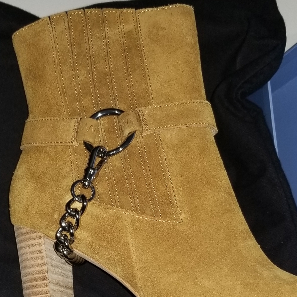 London in Suede Bootie - Picture 3 of 11